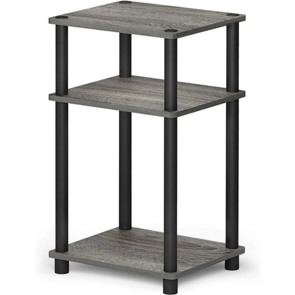 3-Tier Turn-N-Tube End Table / Side Table / Night Stand / Bedside Table